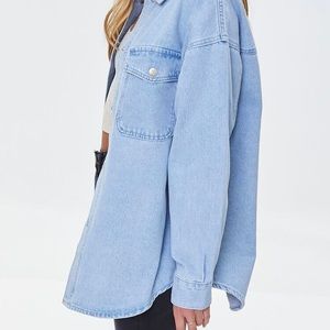 COPY - Forever 21 Oversized Denim Shacket